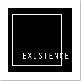 EXISTENCE - Aesthetic Vaporwave Meme Posters and Art